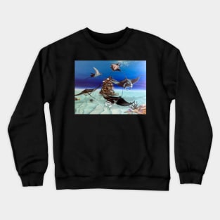 MANTA MANDALA Crewneck Sweatshirt